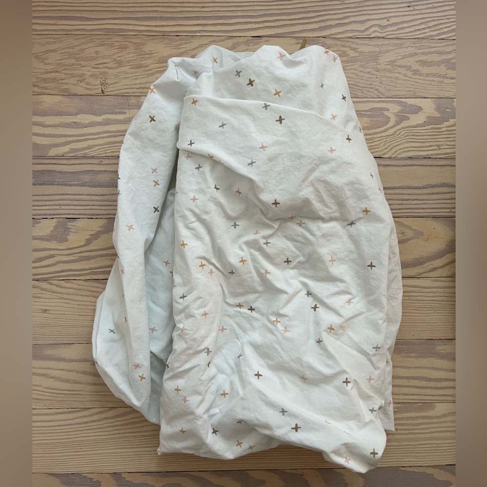 Coyuchi Organic Cotton Crib Sheet